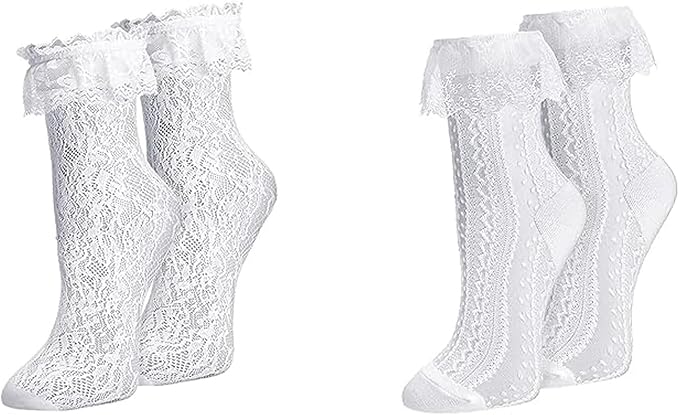 Lace Ankle Socks – Amazon