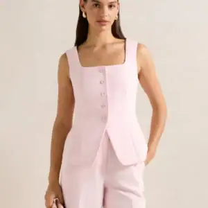 Kerina Wang - Haisley Square Neck Waistcoat - EverNew