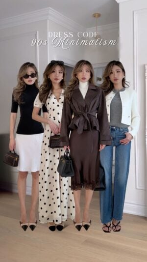 Kerina Wang - 90s outfit inspo