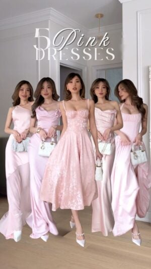 Kerina Wang - 5 of my fav pink prom dresses! 🌷