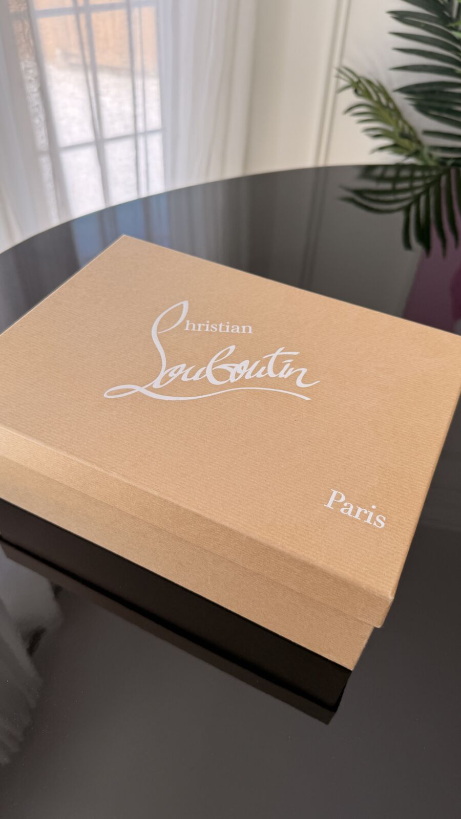 Kerina Wang - Christian Louboutin Iriza 100 Drag Orange Patent Leather D'Orsay Heel Pump 37.5