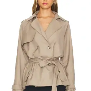 Kerina Wang - Lioness Cropped Trencherous Coat - Revolve