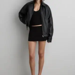 Kerina Wang - Vegan Leather Bomber Jacket - Oak+Fort