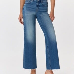Kerina Wang - Bella Stretch Wide Leg Jeans - Quince