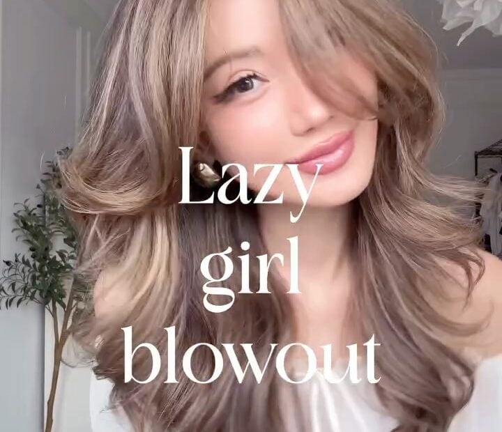 Kerina Wang - lazy girl blowout