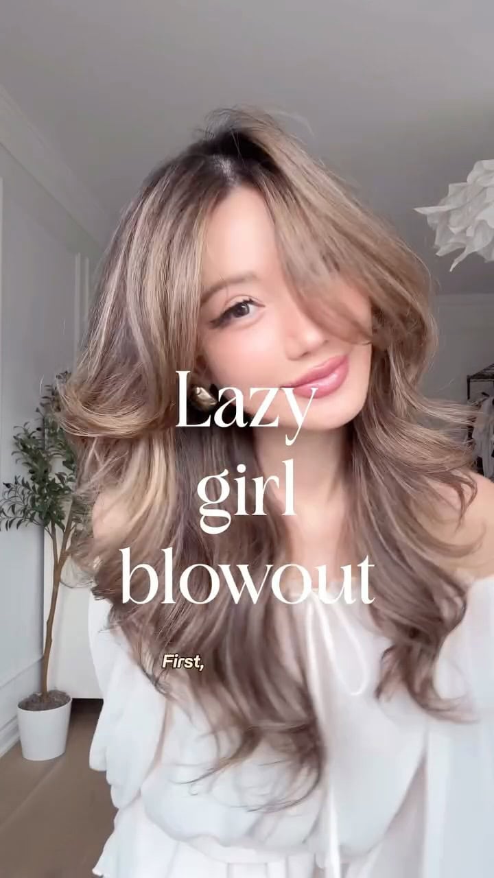 Kerina Wang - lazy girl blowout