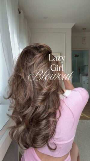 Kerina Wang - lazy girl blowout