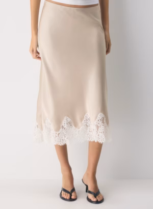 Kerina Wang - Wilfred Henrietta Satin Skirt - Aritzia