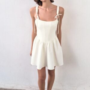 Kerina Wang - Corset-Style Voluminous Dress - Zara