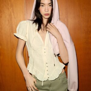 Kerina Wang - Tied Structure Top - Zara
