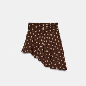 Kerina Wang - Asymmetric Polka Dot Skirt - Zara