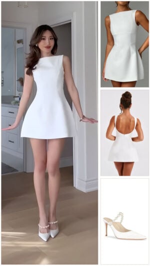 Kerina Wang - White Graduation Dresses You'll Want to Wear All Summer Long