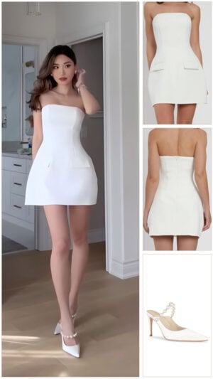 Kerina Wang - White Graduation Dresses You'll Want to Wear All Summer Long