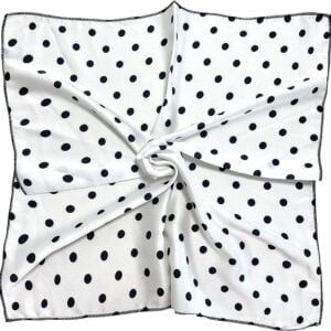 Kerina Wang - Silk Feeling Square Satin Scarf - Amazon (similar)