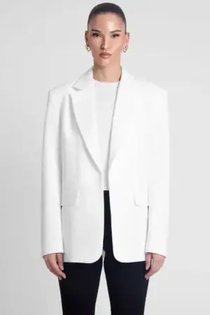 Kerina Wang - Classic Column Oversized Blazer - Leau Clothing