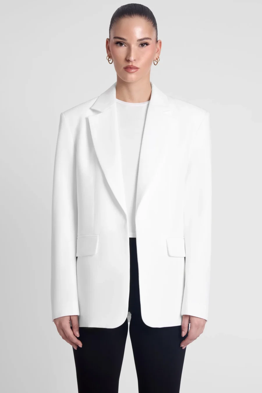 Classic Column Oversized Blazer – Leau Clothing