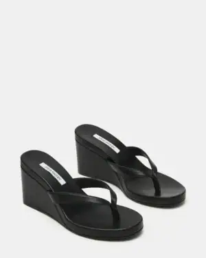 Kerina Wang - Playing Black Leather - Steve Madden