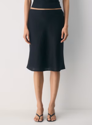 Kerina Wang - Wilfred Fielden Linen Skirt - Aritzia