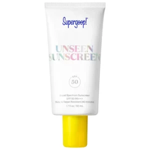 Kerina Wang - Unseen Sunscreen Invisible Broad Spectrum SPF 50  PA +++ - Supergoop!