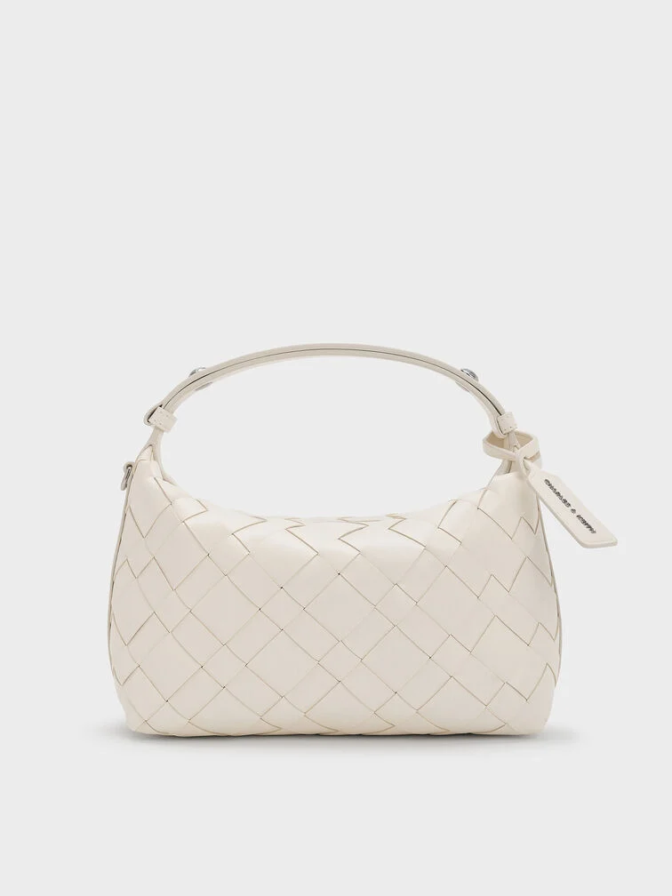 Ivette Woven Shoulder Bag – Charles & Keith