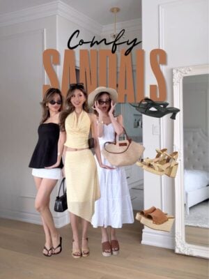 Kerina Wang - 3 pairs of (ACTUALLY COMFY) sandals u need this summer 💛 @brownsshoes