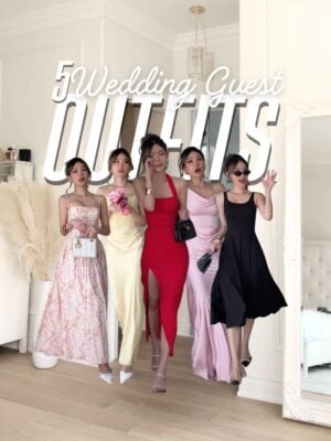 Kerina Wang - wedding guest outfits