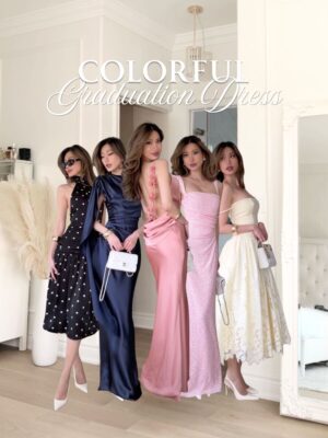 Kerina Wang - Colorful Grad Dresses 🎓