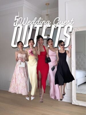 Kerina Wang - wedding guest outfits