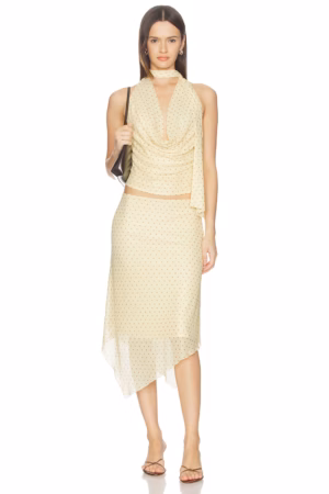 Kerina Wang - More To Come Ariyah Midi Skirt Set - Revolve