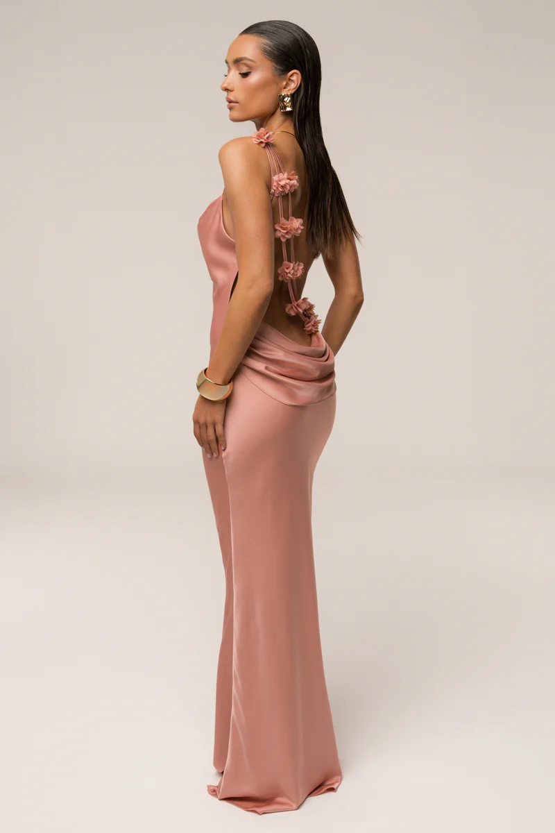 Down The Aisle Satin Gown – Jluxlabel