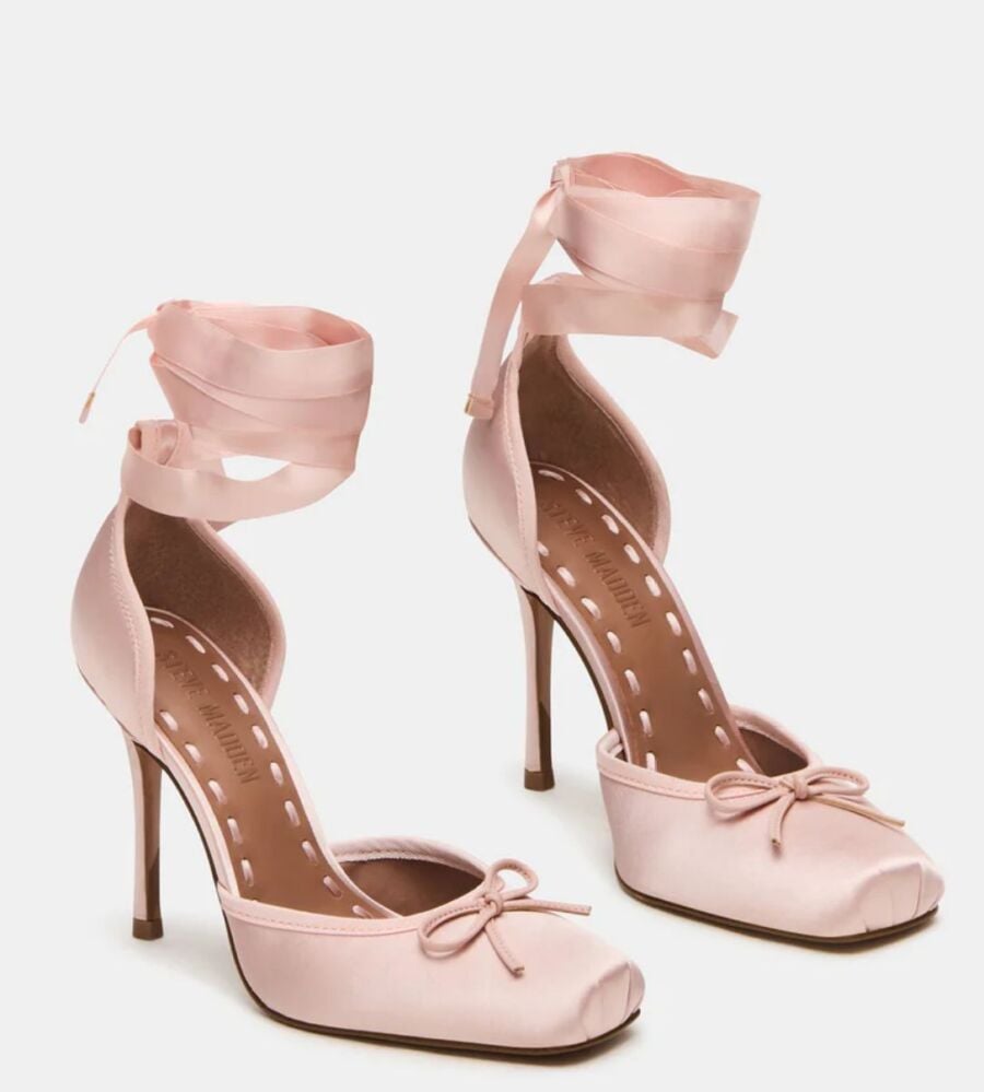 Kerina Wang - Larina Blush Satin - Steve Madden (RESERVED closet item, size 8.5)