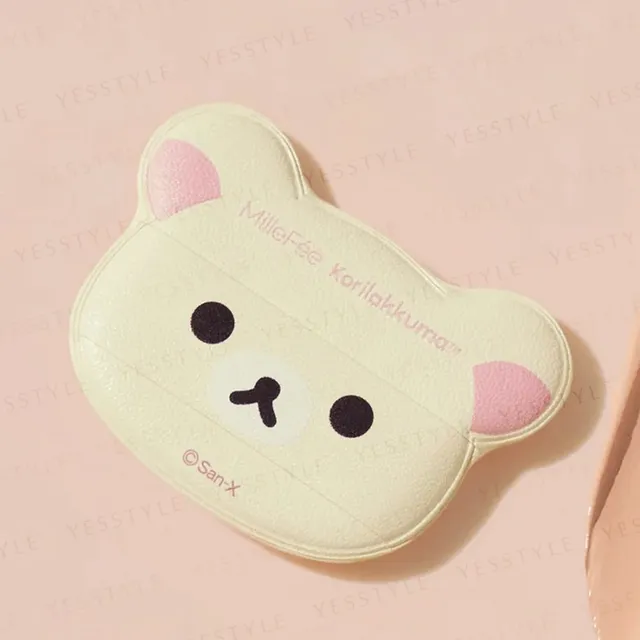 MilleFee San-X Rilakkuma Korilakkuma Silky Fit Puff – YesStyle