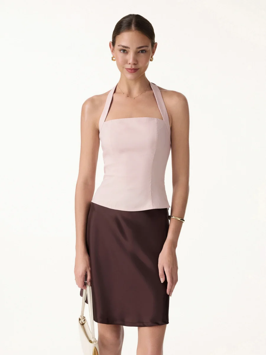 Halter Neck Smocked Top – OGL