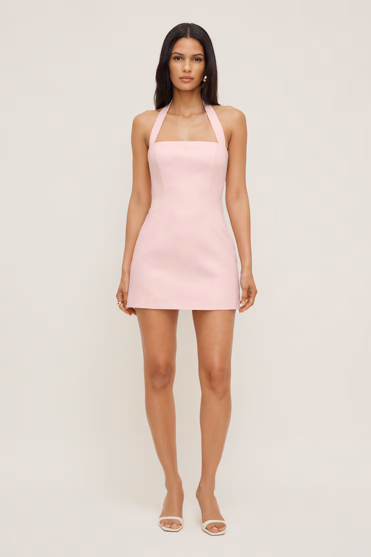 Alaya Linen Mini Dress – Dynamite