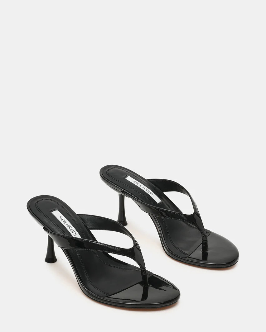 Faroh Black Patent – Steve Madden