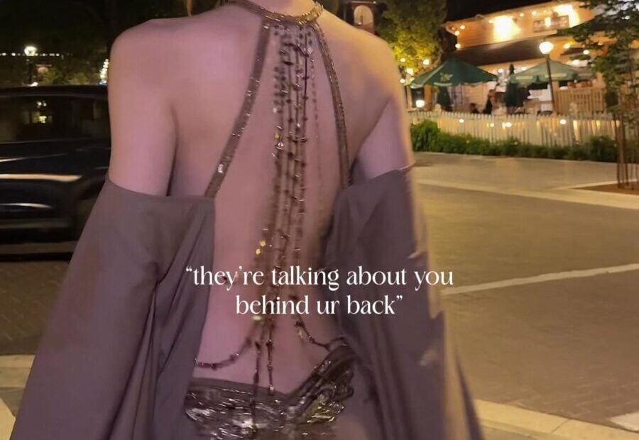 Kerina Wang - Embellished Backless Dress 🦋