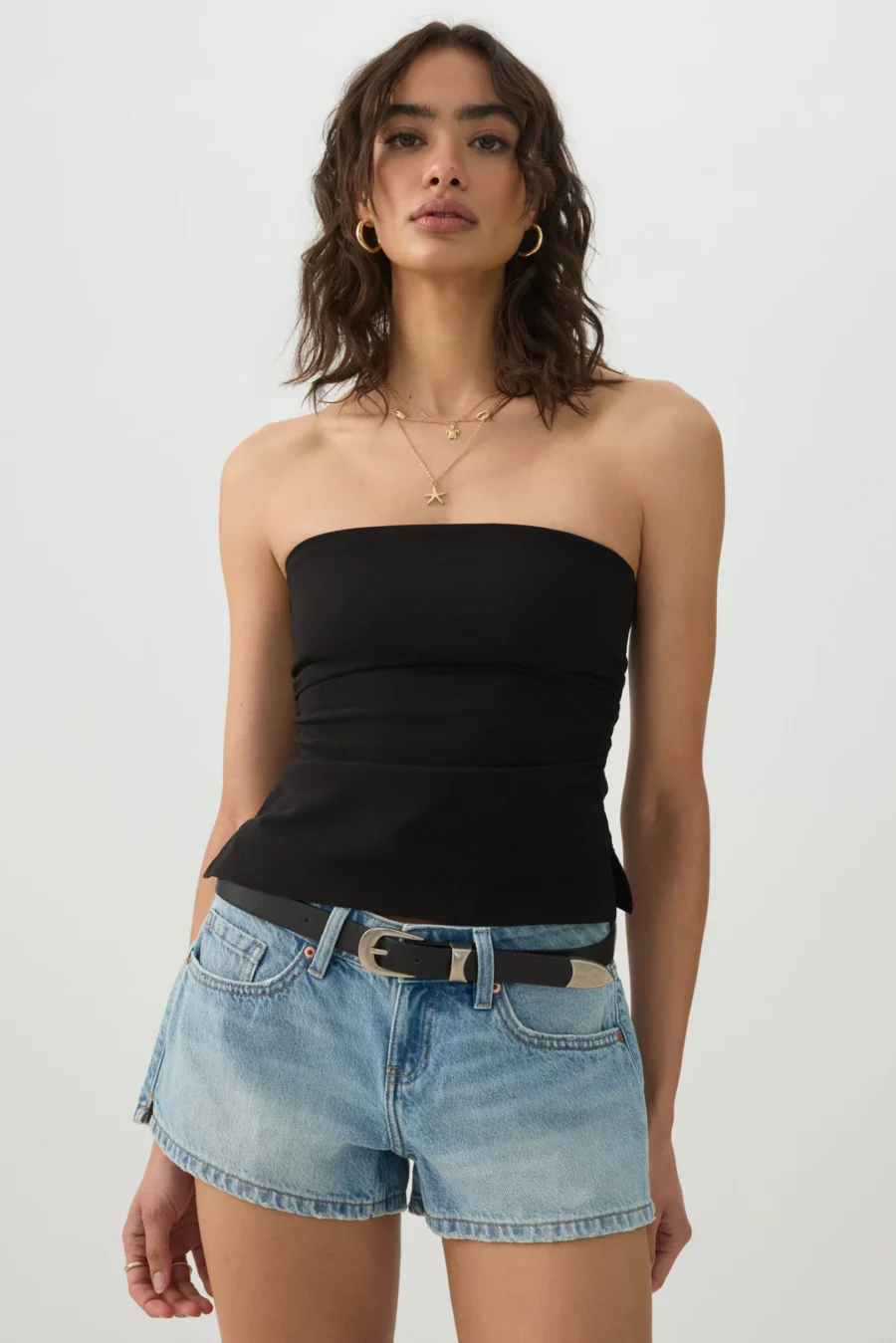 Tube Top with Side Shirring – Ardene