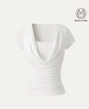 OGL move Cowl Neck Bra Top