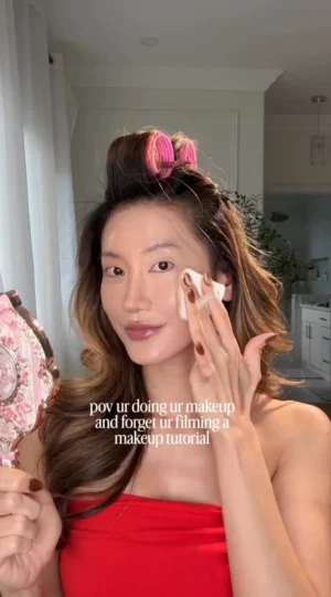 Kerina Wang - when im doing my makeup and i realize im filming