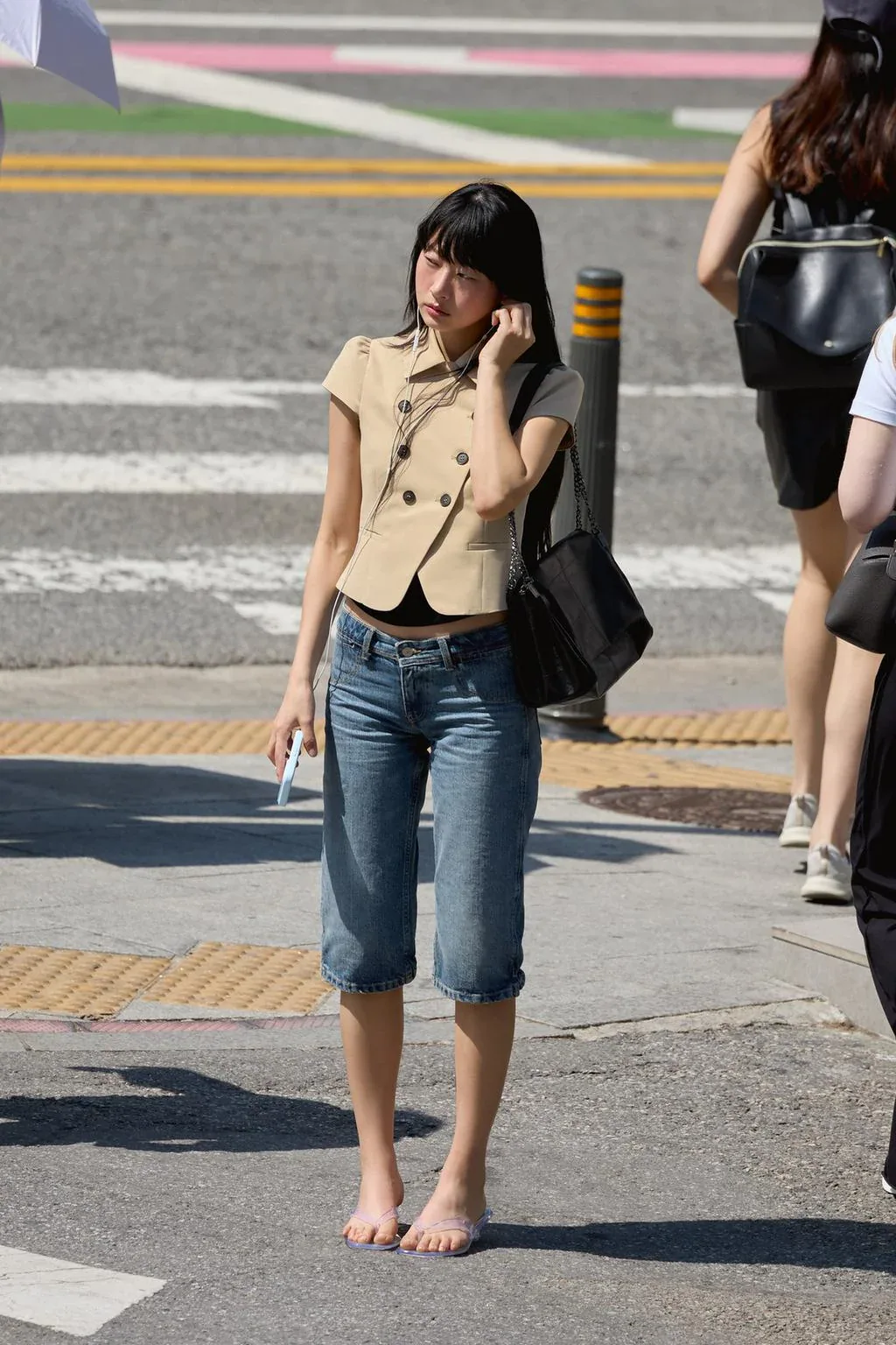 SHORT SLEEVE DOUBLE-BREASTED JACKET – Zara
