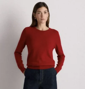 Mongolian Cashmere Crewneck Sweater – Quince