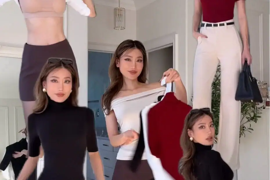 Fall tops collage - Kerina Wang