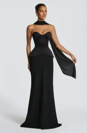 Kaia Maxi Skirt Black – Babyboo