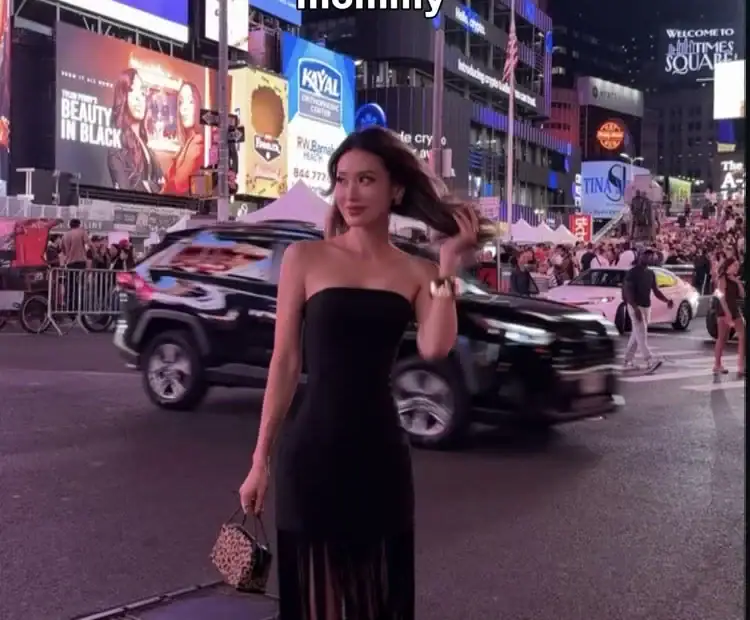 Kerina Wang - Times Square tassel dress