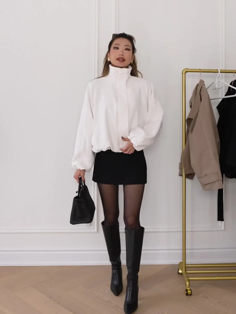 Outfit 2 — High Neck Airflow Anorak