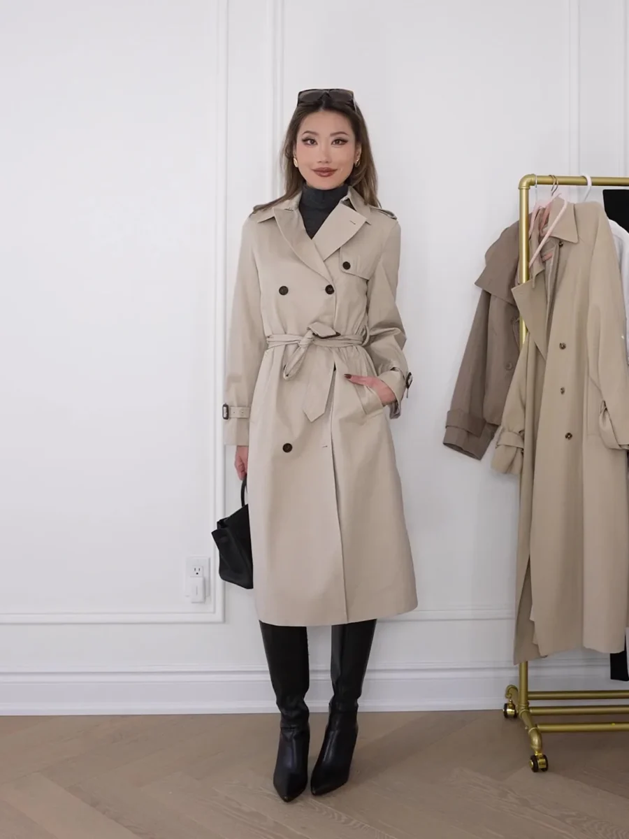 Outfit 5 — Aritzia Finch Trench