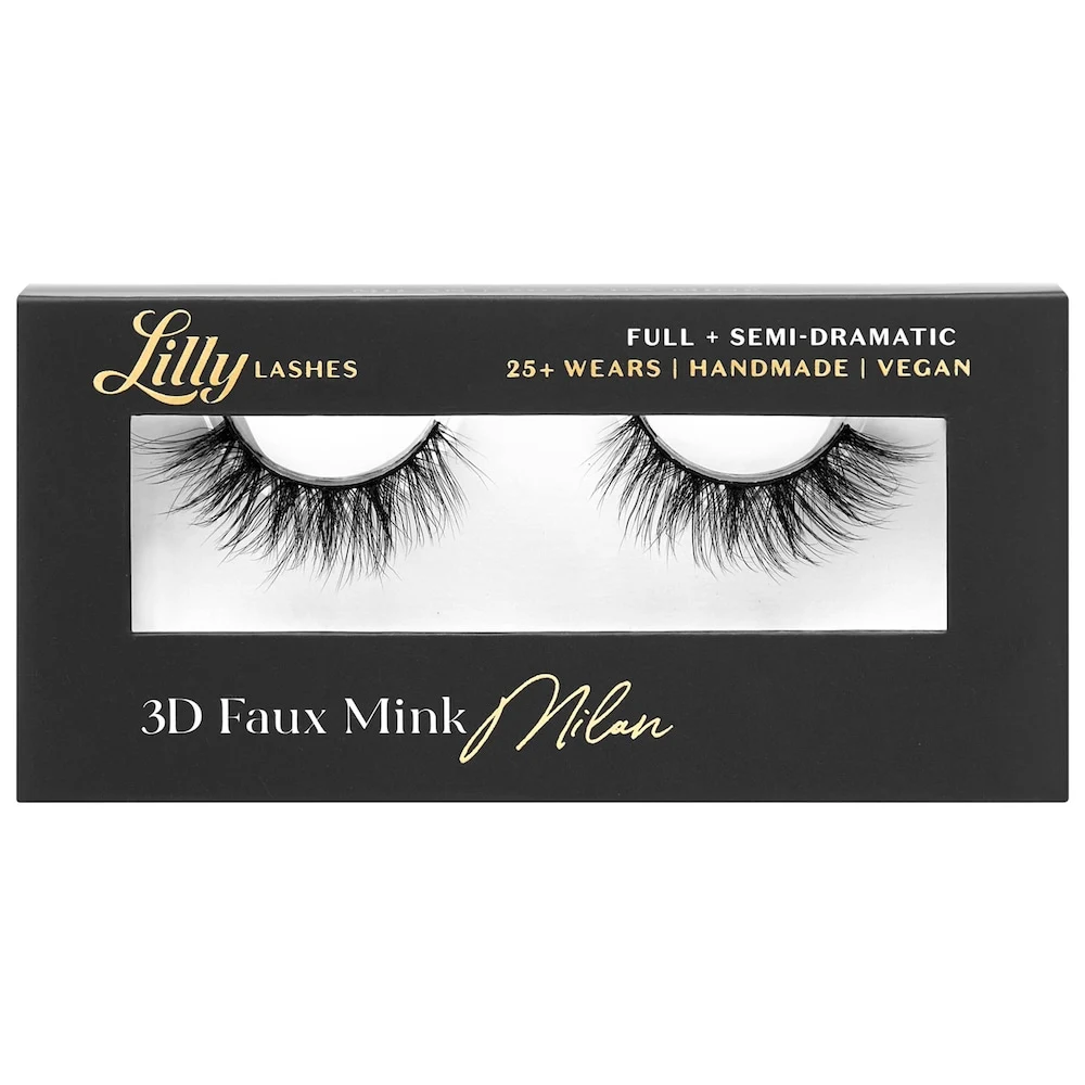 3D Faux Mink Lashes – Lilly Lashes – Milan